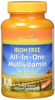 Thompson All-in-One Iron Free Capsules, 60 Count