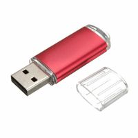 Creazy® 8GB USB 2.0 Metal Flash Memory Stick Storage Thumb U Disk (Red)