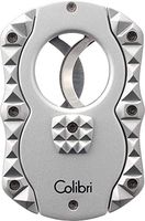 Colibri Quasar Cut Cigar Cutter - Metallic Silver