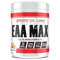Primeval Labs EAA Max, Amino Acid Supplements, BCAAs, EAAs, Electrolytes, Enhances Performance, Supports Hydration, Improves Metabolism, Orange Sherbet, 30 Servings