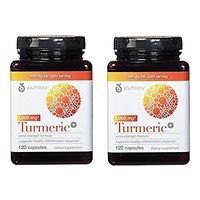 Youtheory Turmeric Extra Strength Formula Capsules 1,000 mg per Daily, 120 Count (Pack of 2)