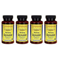 Swanson Wild Shrimp Glucosamine 500 Milligrams 90 Capsules (4 Pack)