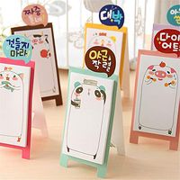 Cartoon Animal Stand up Shape Japanese Cartoon Shape Stationery Notepads/Note Paper (8)