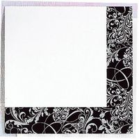 Silhouette Beverage Napkins