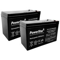 PowerStar-Replacement UB1290 12V 9Ah APC UPS Computer Back Up Power Battery - 2 Pack