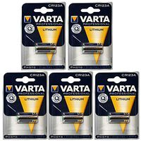 5X Varta Professional CR123A 6205 2/3A 3V Photo Lithium Battery Fast USA Ship