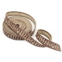 Ribbon Roll Burlap Rolls of Ribbon for DIY Crafts Home Wedding Christmas Decor