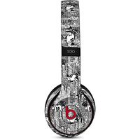Skinit Decal Audio Skin for Beats Solo 2 Wireless - Officially Licensed Disney Mickey Mouse Cityscape Sketch Design
