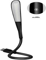 USB Reading Lamp, RIJAHO Portable Laptop USB Light with 14 LEDs Dimmable Touch Switch and Flexible Gooseneck (14 LEDs, Black)