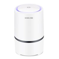 RIGOGLIOSO Air Purifier for Home with True HEPA Filters,Low Noise Portable Air Purifier with Night Light,Desktop USB Air Cleaner