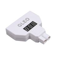 Favrison RC Drone LiPo Battery Tester, Voltage Display Indicator Voltmeter for Yuneec Q500 / H480 3S/4S Batteries