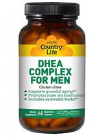 Country Life One A Day Multivitamins for Men, 60 Vegan Capsules (Supports Prostate Health, High Energy Levels & Healthy Skin) Non-GMO, Gluten Free DHEA Complex Supplement