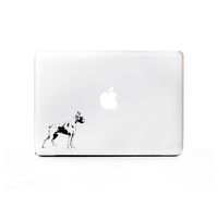 (2X) StickAny Laptop Series Boxer Sticker for MacBook Pro, Chromebook, Surface Pro, and More (Black)