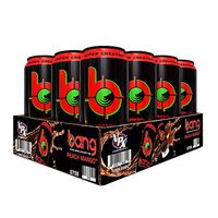 VPX (Vital Pharmaceuticals) Bang Peach Mango Energy Drink - 12 Drinks