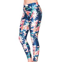 Neartime Women Leggings, 2018 Fashion Casual Workout Leggings Sports Running Yoga Pants Printed Long Trousers (S, B)