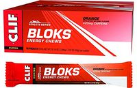 CLIF Clif Shot Bloks Orange Bar, 2.12 OZ (Pack of 18)