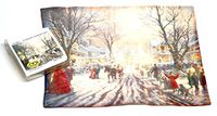 Hi-Look Inc. Holiday Christmas Theme Cleaning Cloth, A Victorian Christmas Carol