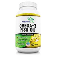 Nutrica360 Omega-3 Fish Oil Supports Cardiovascular Health