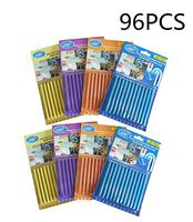 MS.CLEO Drain Sticks,Drain Cleaner Sticks,Drain Clog Remover,Drain Cleaner Sticks Keep Kitchen Bathroom Drains Clear,As Seen on TV Keeps Drains Pipes Clear (96 pcs)