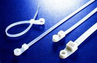 Morris 20312 Mounting Nylon Cable Tie with 25-Pound Tensile Strength, 3-7/8-Inch Length, Natural, 100-Pack