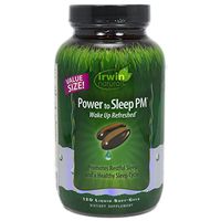 Power to Sleep PM by Irwin Naturals, 2mg Melatonin, Promotes Restful Sleep Cycle, 120 Liquid Softgels