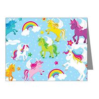 Note Cards (10 Pack) World of Rainbow Unicorns
