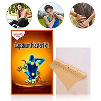 ifory 20 Pcs Hot Capsicum Plaster Large (4.72"×7.09"), Capsaicin Patch Back Pain Reilef Patch and Joint Pain Killer
