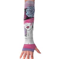 Noble Lady Long Half Finger Unisex Sun Arm Protection Sleeve Outdoor Gloves