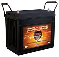 VMAX MR147-155 12V 155Ah AGM Deep Cycle Marine Battery for 12 Volt 55 Pound 55lb Thrust Trolling Motors