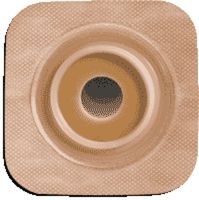 Sur-fit Natura Stomahesive Flexible Pre-cut Wafer 4" x 4" Stoma 7/8" (Box of 10 Each)