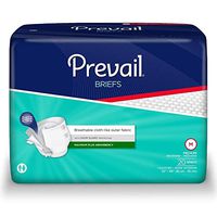 Prevail First Quality Incontinent Brief Tab Closure Medium Disposable Heavy Absorbency (#PV-012/1, Sold per Case)