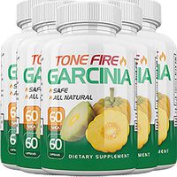Tone Fire Garcinia Pills - Advanced Weight Loss - Thermogenic Fat Burning Formula (5 Month Supply)