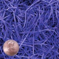 6oz Bag Royal Blue VERYFINE Fine Cut Gift Basket Shred Paper Grass Filler Bedding nfLG -447