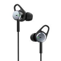 Active Noise Cancelling Headphones, TaoTroics ANC Noise Cancelling Earphones with 15 Hour Playtime Aware Mode, Wired Earbuds with Built-in Microphone & Remote, Aware Mode (Renewed)