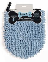Bone Dry Wash Mop Mitt Blue Microfiber