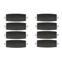 Fine Coarse Pedicure Refill Rollers For Pedi Perfect Electronic Pedicure Foot File, 8-pack, Professional Grade, Soft Touch Replacement Roller Heads (8 count)