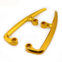Gold Rear Passenger Seat Hand Grab Bar Rail Handle For KAWASAKI Z650 2017