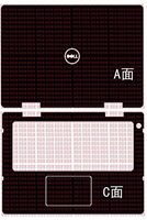 Special Black Matte Skin stickers Cover guard For New Dell Inspiron 14 5000 5481 2-in-1 14-inch Touch