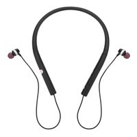 Bluetooth Earbuds Magnetic w/Mic - Wireless Sports Bluetooth Headset Running Neck Hanging Waterproof Earphones, 90mah Rechargeable Lithium Battery (Black)