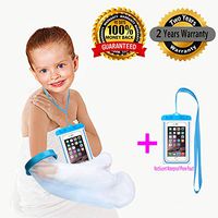 Kids Arm Waterproof Cast Covers for Swimming Or Shower Bathing, Water Tight Seal & Plastic Dry Bag, Keep Casts Bandages Dry for Swimming Or Shower Bathing,20"