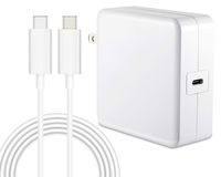 USB C Charger,87w USB C Power Adapter PD Fast Wall Charger Compatible with MacBook Pro 13 15" 2017,QC 3.0 Type C Quick Charger for Lenovo,ASUS,Acer, Dell,Huawei,HP Laptops and More USB C Devices(87w)