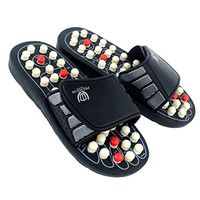 Islandoffer Premium Reflexology Foot Acupressure Massage Slippers (W9/M7, 40-41)