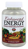 Kal Enhanced Energy Tropical Tablets, 60 Count