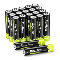 RayHom AAA Rechargeable Batteries 1100mAh Ni-MH Battery (20 Pack)