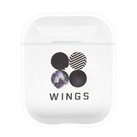 Chutoral Kpop BTS AirPods Case, Shockproof and Drop Proof Soft Skin Airpods Silicone Protective Cover Case Compatible with Apple Airpods Charging Case(H02)