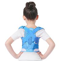 Back Posture Correctors Brace for Kids, Prvent Children humpback and myopia Blue (L)