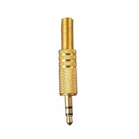 SMTHOME 3 Pole 3.5mm Male Repair Headphone Jack Plug Metal Audio Soldering & Spring Tool Kits