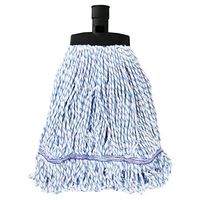 SWOPT Cotton Blend Mop Head – Cotton/Rayon Mop Head for Use on Wood, Laminate and Tile Floors – Interchangeable with Other SWOPT Products for More Efficient Cleaning and Storage, Mop Head Only, Handle Sold Separately, 5110C6