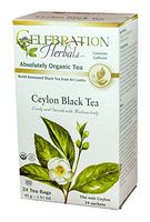 CELEBRATION HERBALS Ceylon Black Tea Organic 24 Bag, 0.02 Pound