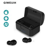 5.0 Bluetooth Headphones audifonos True Wireless Earbuds Earpiece HD Stereo Earphone Car Headset Earpods sweatproof Running Android Cell Phone lightweight